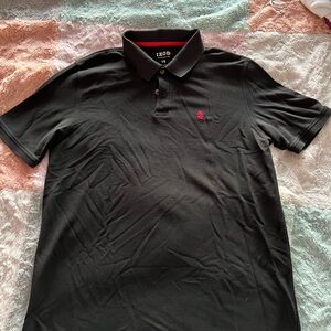 IZOD Black Men's Polo Shirt